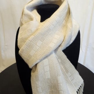 Foulard coton bio et merino-tencel