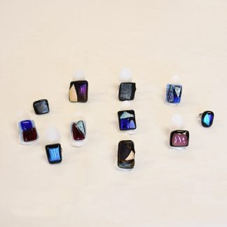 Bague en verre fusion