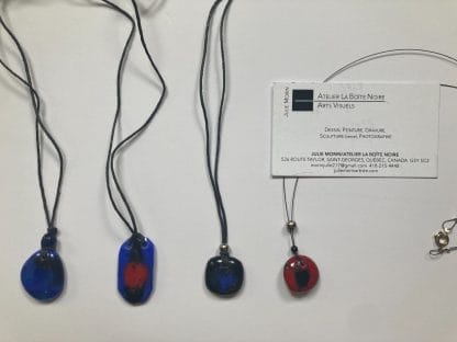 Pendentif en verre