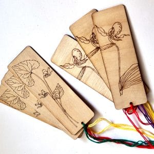 Signet motif végétal