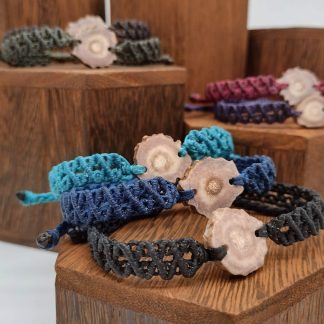 Bracelet en bois de cerf de Virginie