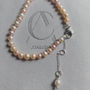 Bracelet de perles naturelles