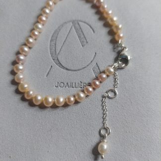 Bracelet de perles naturelles